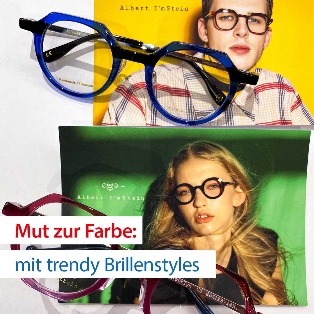 Brillen von Albert I’m Stein